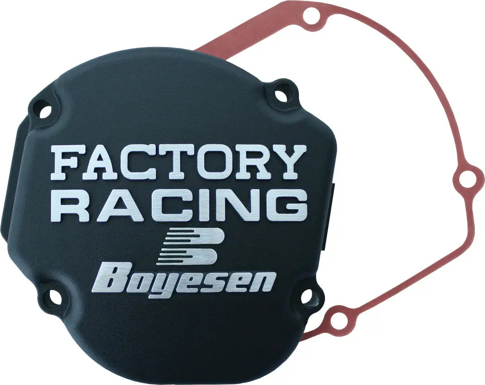 Factory Racing Ignition Cover Black BOYESEN