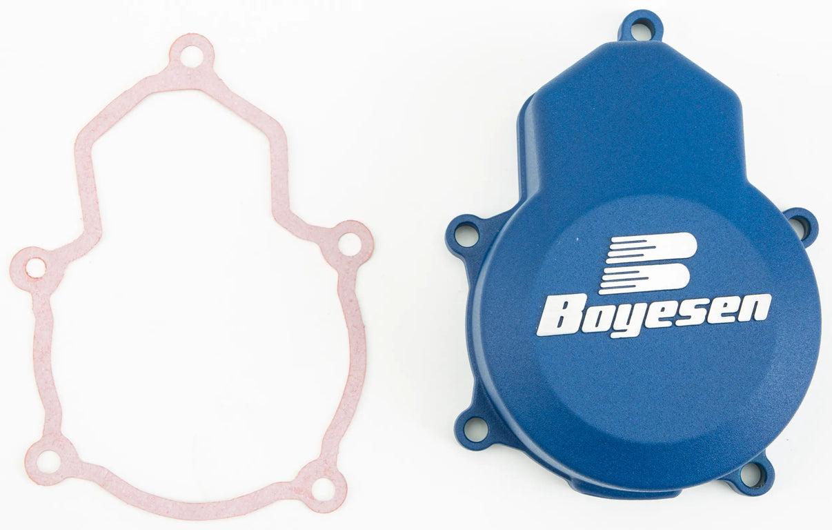 Factory Racing Ignition Cover Husky Blue BOYESEN