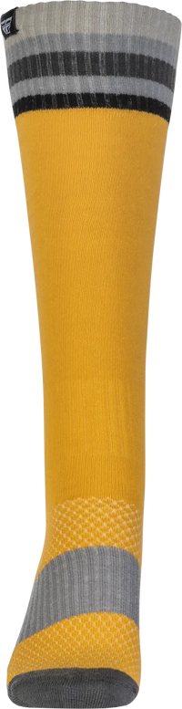 Fly Racing Youth Mx Socks - Thin Yellow FLY RACING