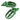 Footpegs Aluminum Green ZETA