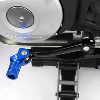 Forged Shift Lever Blue Yam +10mm ZETA