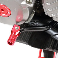 Forged Shift Lever Red Hon ZETA