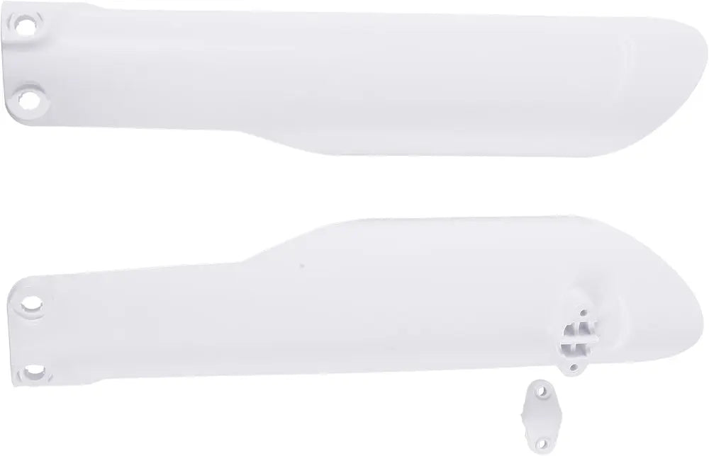 Fork Covers White ACERBIS