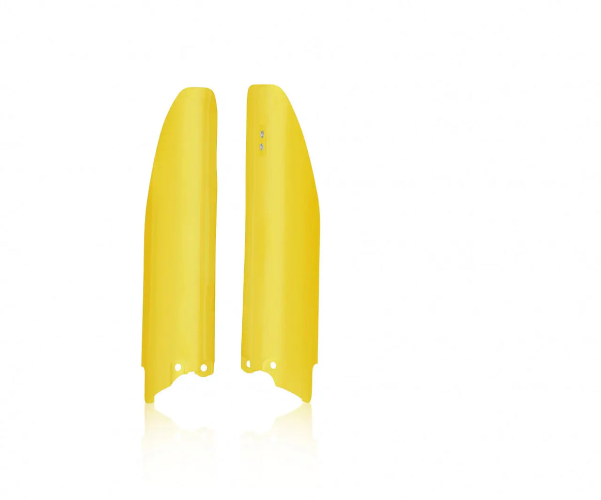 Fork Covers Yellow ACERBIS