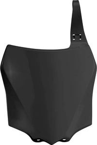 Front Number Plate Black ACERBIS