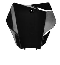 Front Number Plate Gas/Ktm Black ACERBIS