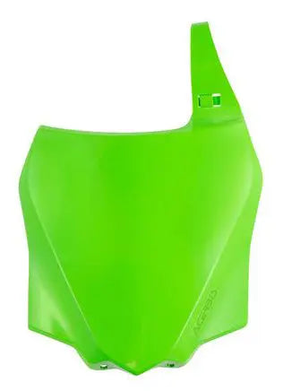 Front Number Plate Green ACERBIS