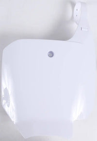 Front Number Plate White ACERBIS