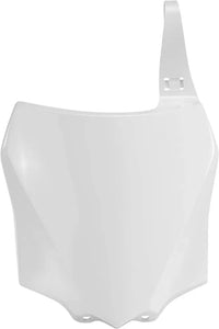 Front Number Plate White ACERBIS