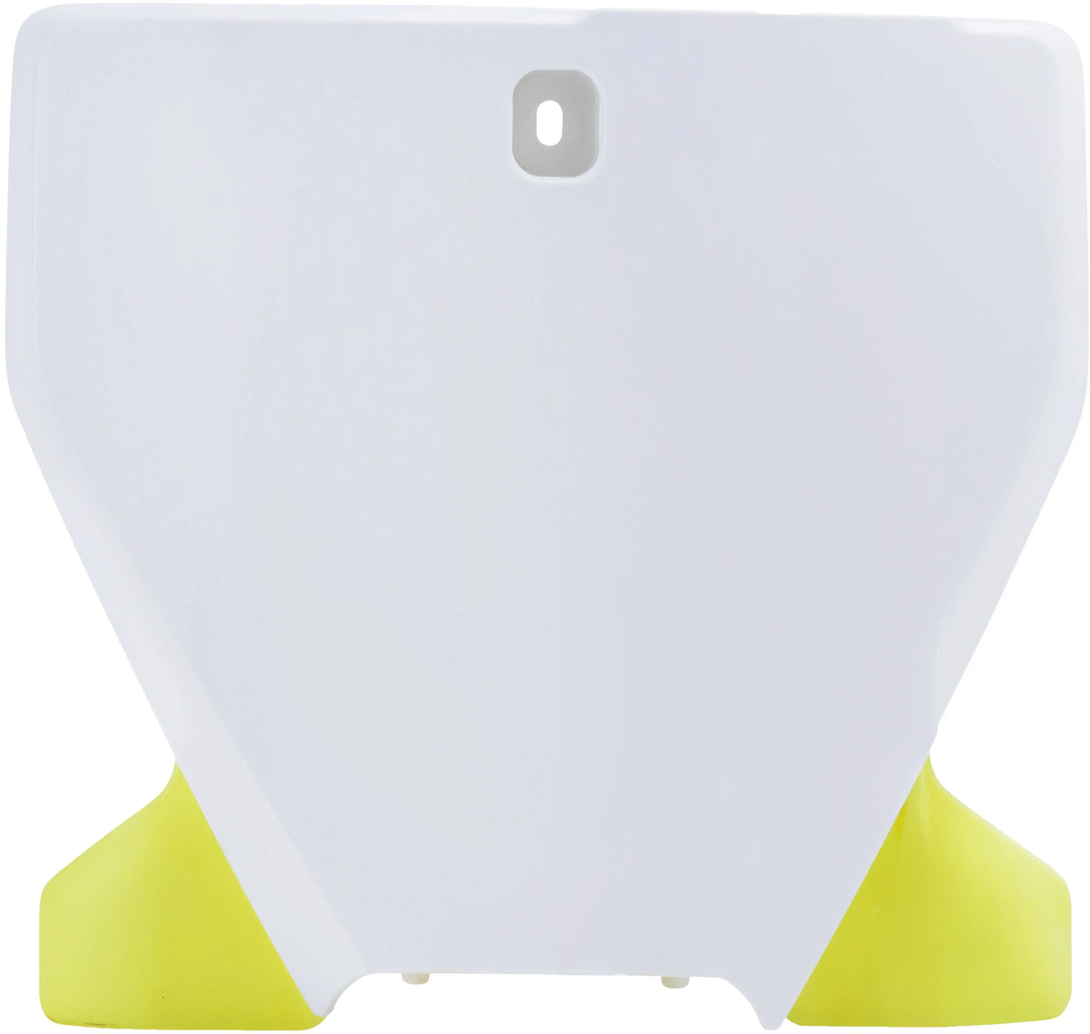 Front Number Plate White/Yellow ACERBIS