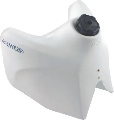 Fuel Tank 5.8 Gal Whit W/Black Cap ACERBIS