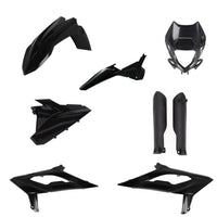 Full Plastic Kit Beta Black ACERBIS