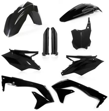 Full Plastic Kit Black ACERBIS