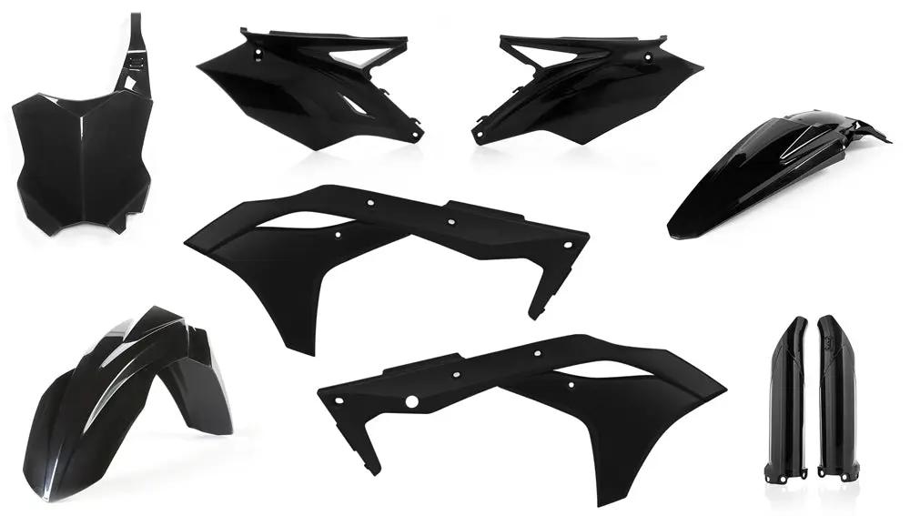 Full Plastic Kit Black ACERBIS