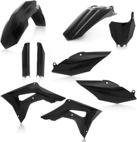 Full Plastic Kit Black ACERBIS