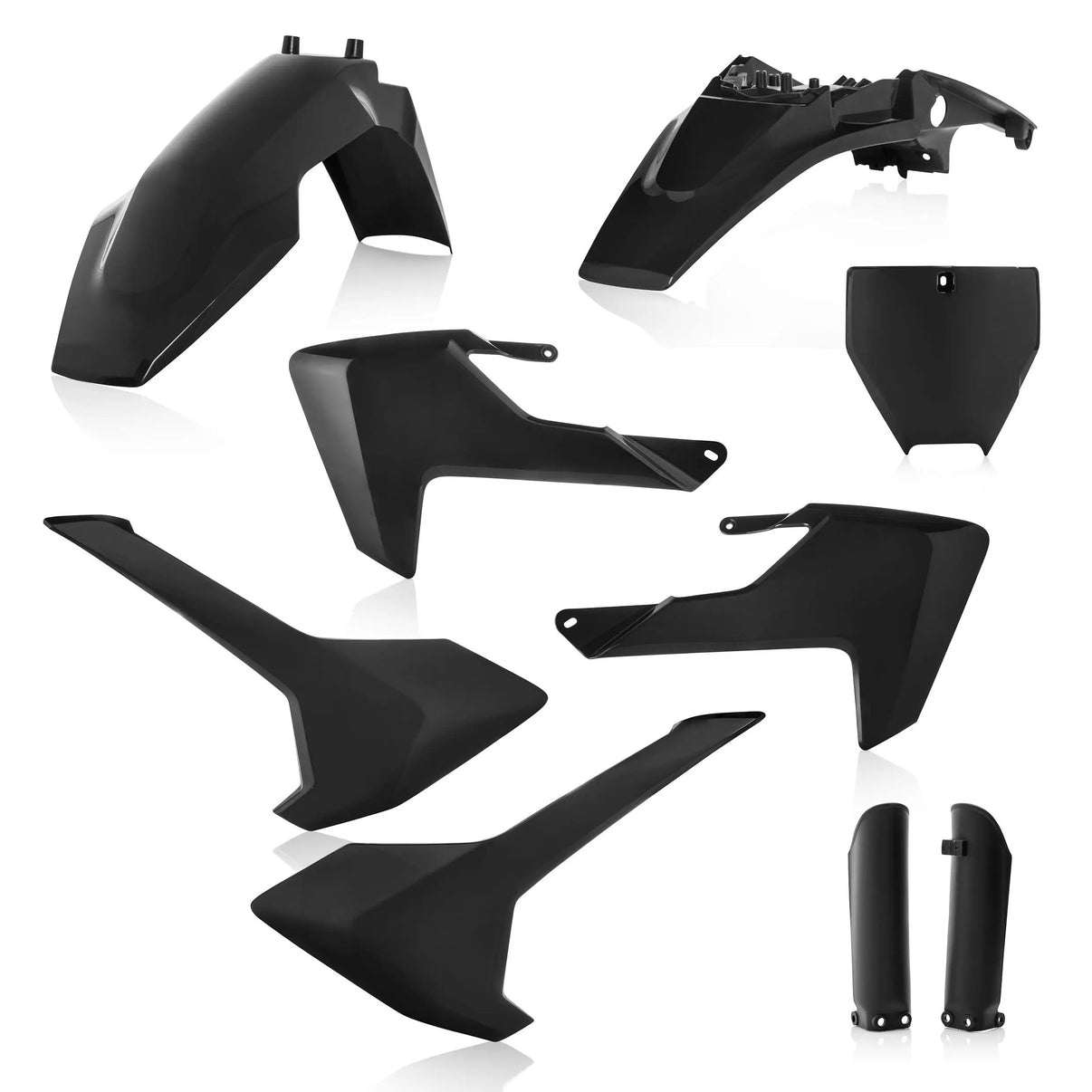 Full Plastic Kit Black ACERBIS