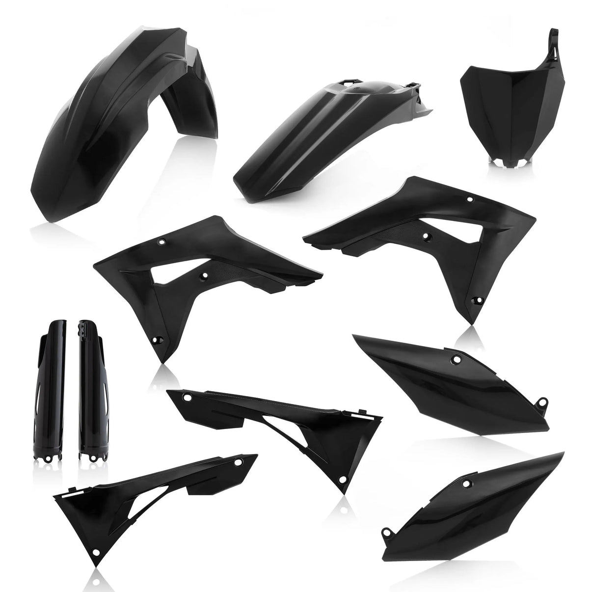 Full Plastic Kit Black ACERBIS
