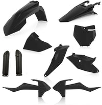 Full Plastic Kit Black ACERBIS