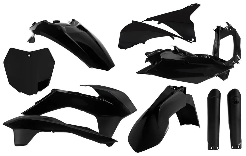 Full Plastic Kit Black ACERBIS