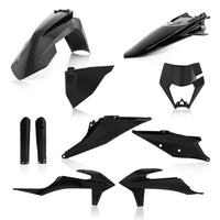 Full Plastic Kit Black ACERBIS