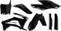Full Plastic Kit Black ACERBIS
