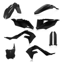 Full Plastic Kit Black ACERBIS