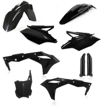 Full Plastic Kit Black ACERBIS