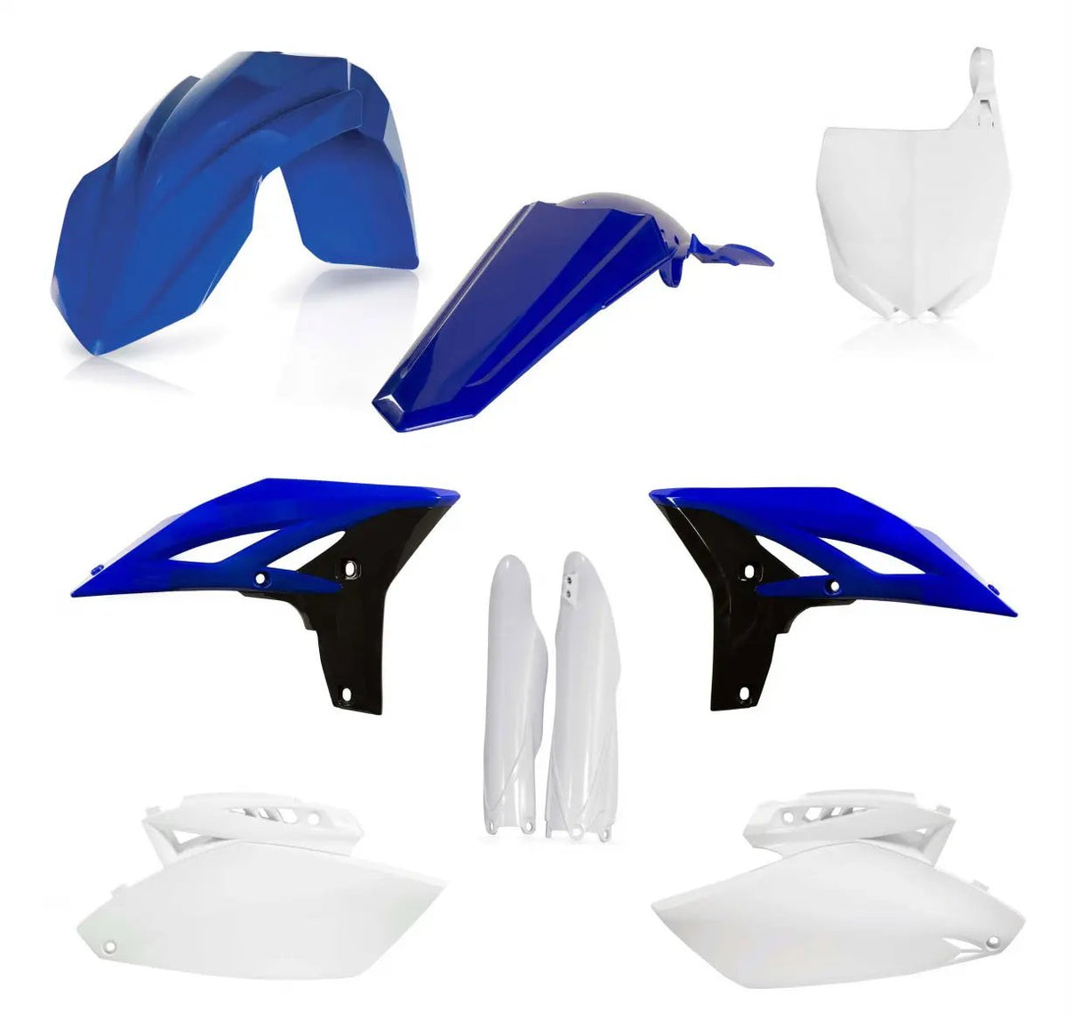 Full Plastic Kit Blue ACERBIS