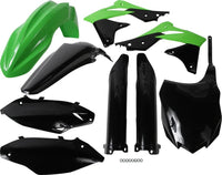 Full Plastic Kit Green ACERBIS