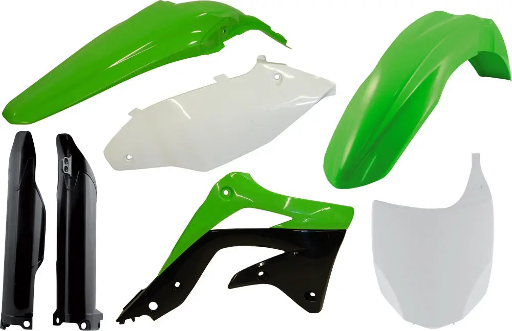 Full Plastic Kit Green ACERBIS