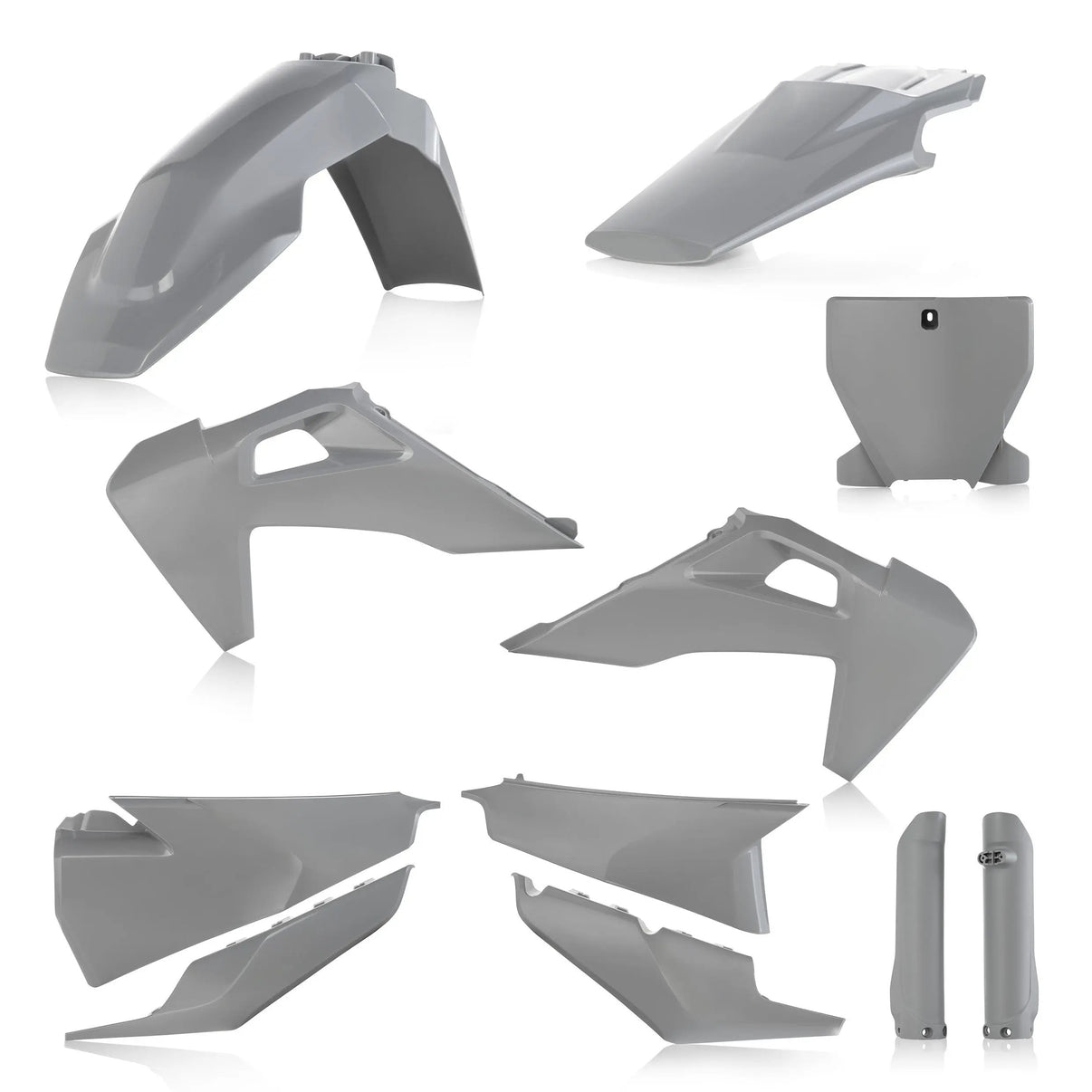 Full Plastic Kit Grey ACERBIS