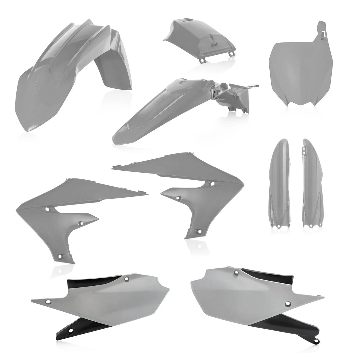 Full Plastic Kit Grey ACERBIS