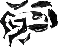 Full Plastic Kit Hon Black ACERBIS