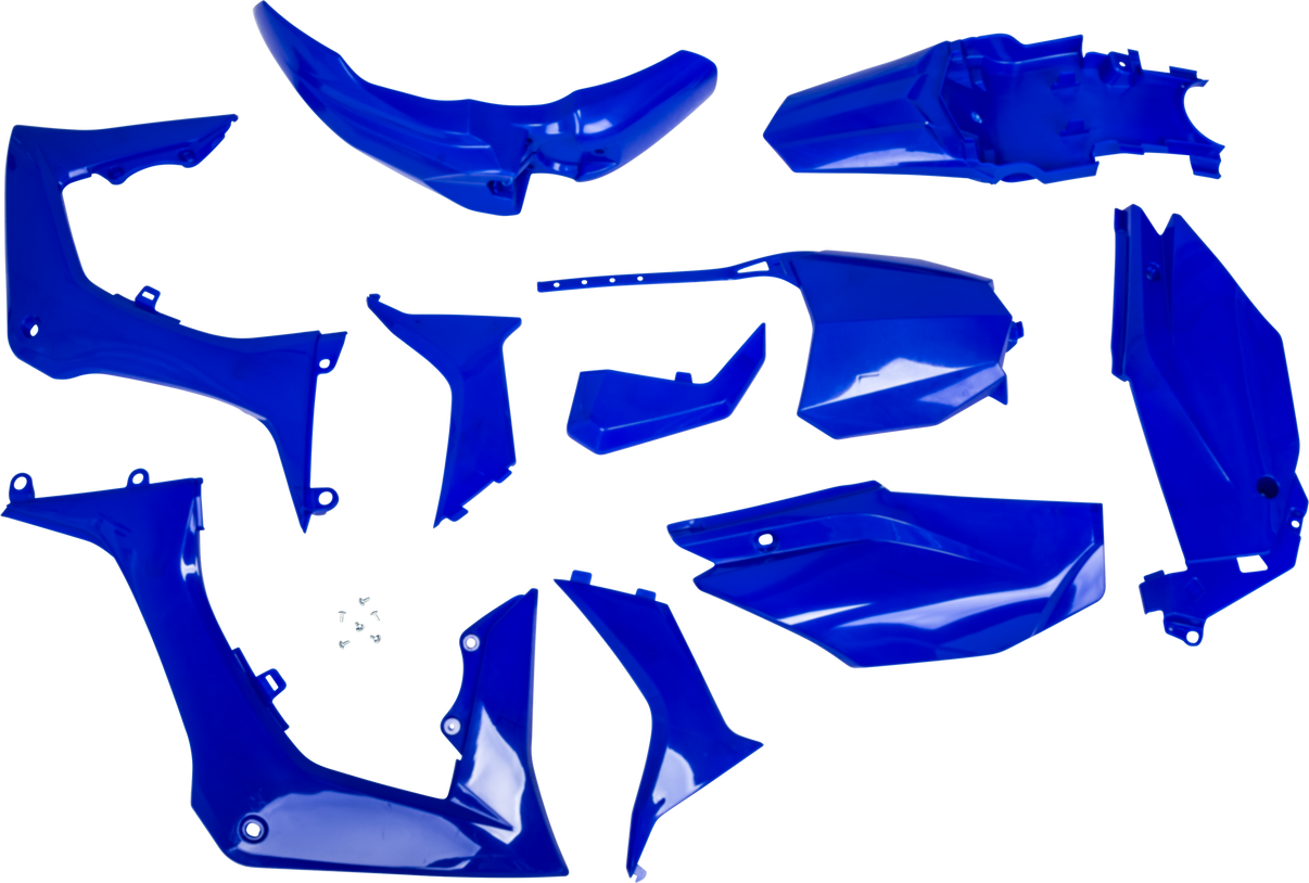 Full Plastic Kit Hon Blue ACERBIS