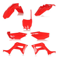 Full Plastic Kit Hon Red ACERBIS