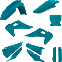 Full Plastic Kit Hus Teal Metallic ACERBIS