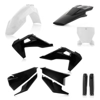 Full Plastic Kit Hus White/Black ACERBIS