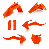 Full Plastic Kit Orange Ktm ACERBIS