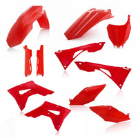 Full Plastic Kit Red ACERBIS