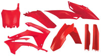 Full Plastic Kit Red ACERBIS