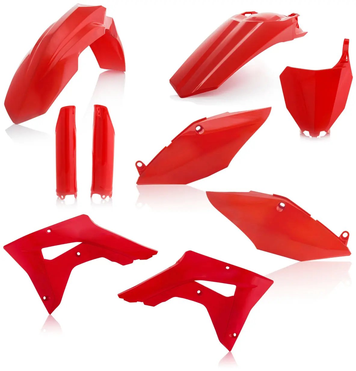 Full Plastic Kit Red ACERBIS
