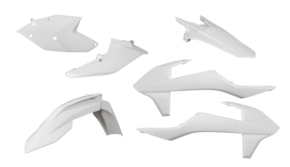 Full Plastic Kit White ACERBIS