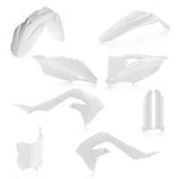 Full Plastic Kit White ACERBIS