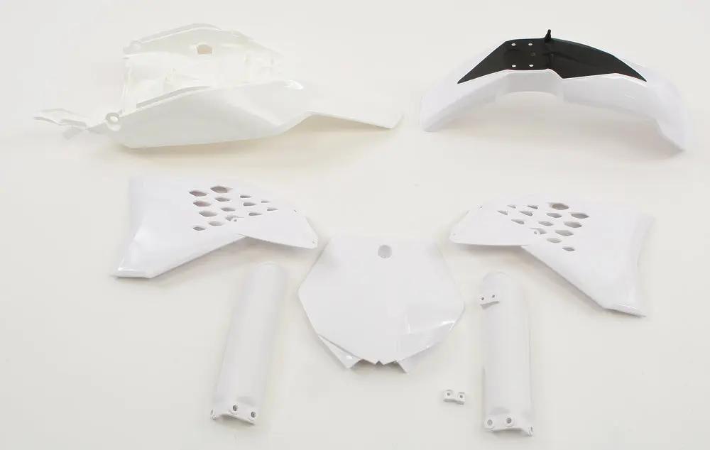 Full Plastic Kit White ACERBIS