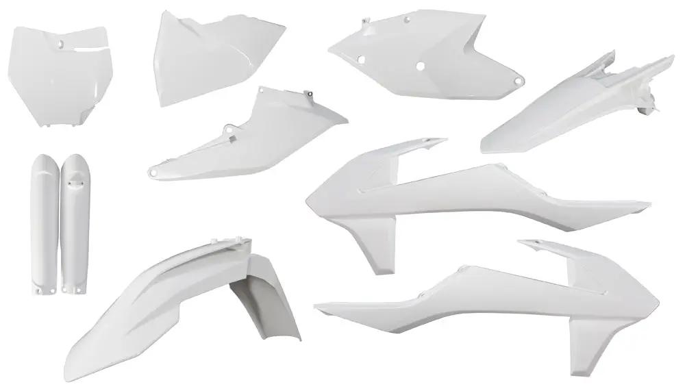Full Plastic Kit White ACERBIS