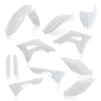 Full Plastic Kit White ACERBIS