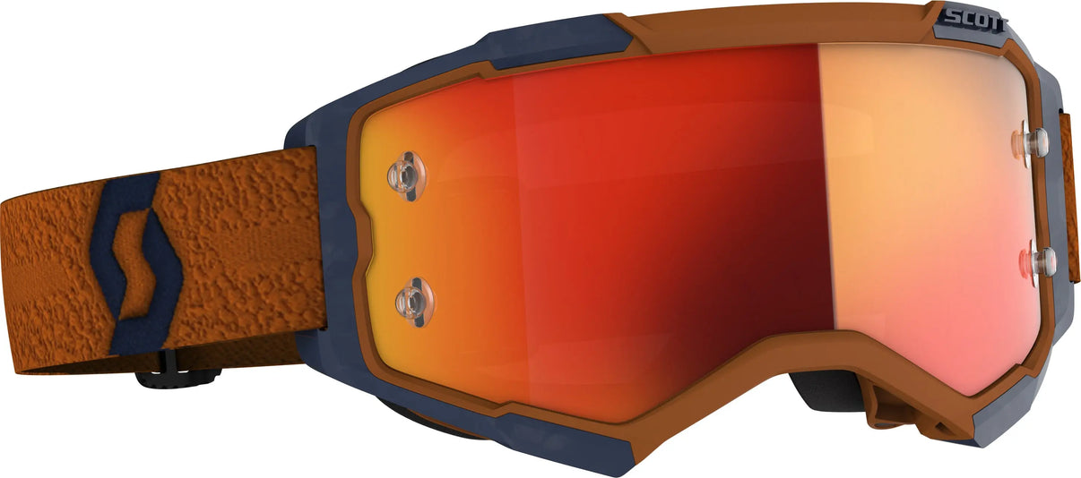Fury Goggle Grey/Orange Orange Chrome Works SCOTT