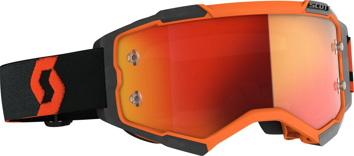 Fury Goggle Orange/Black Orange Chrome Works SCOTT