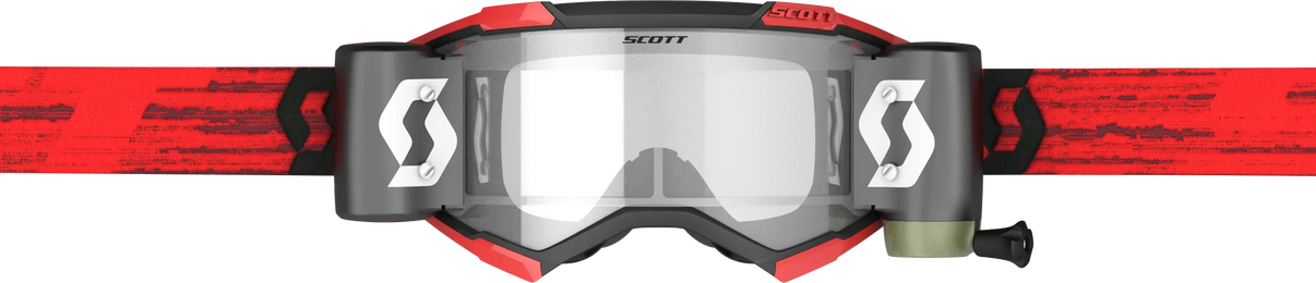 Fury Goggle Wfs Dark Red W/Clear Works SCOTT