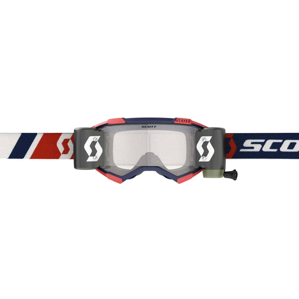 Fury Goggle Wfs Red/Blue Clear Works Lens SCOTT